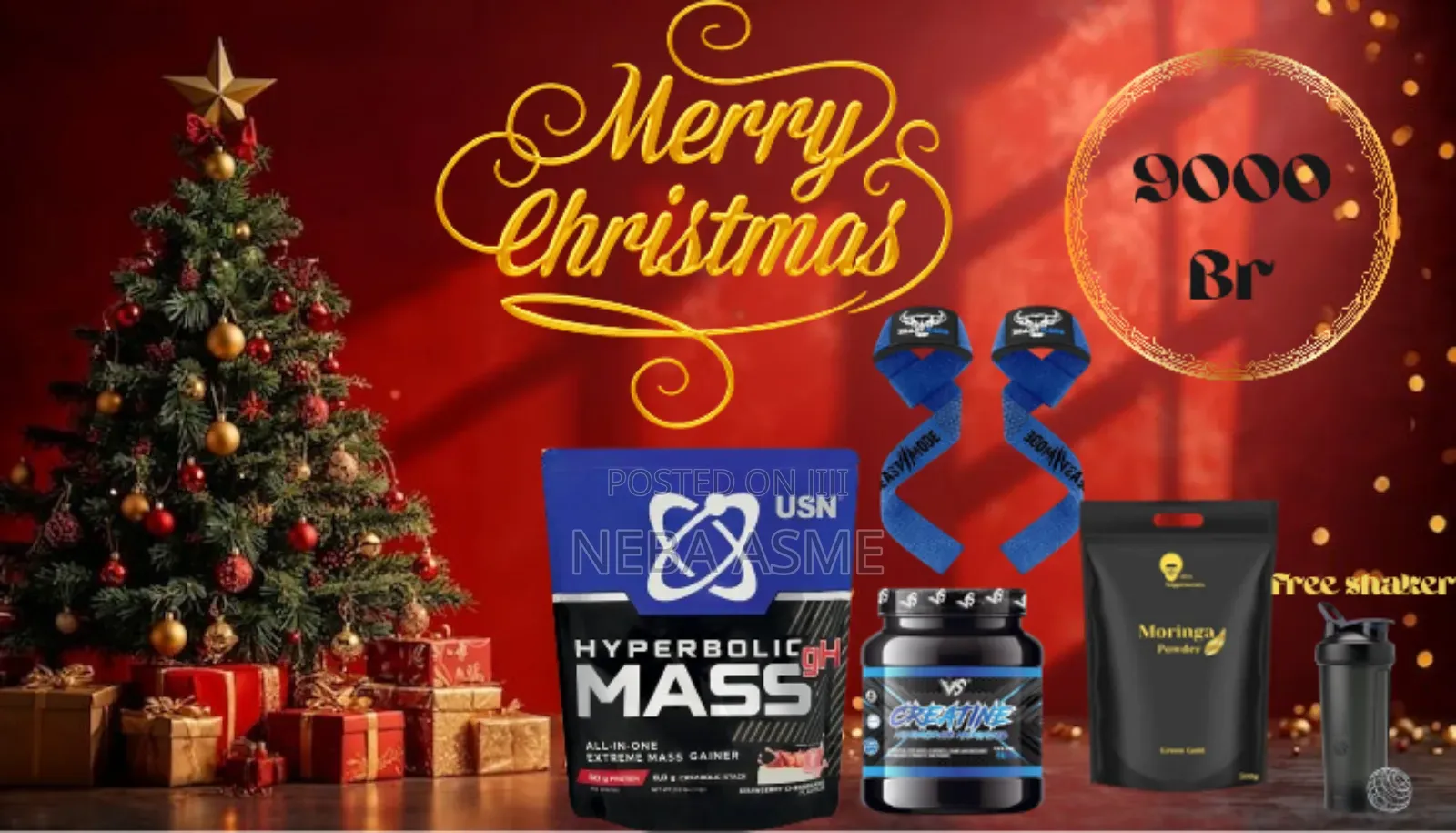 Protein Powder Christmass Package