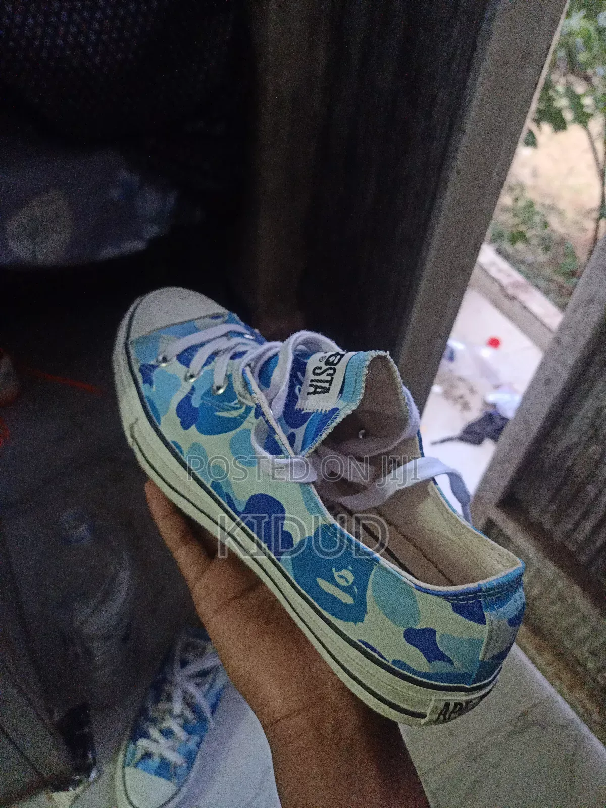 A Bathing Ape Men's Shoes, Abc Canvas Ape Sta Low M2 From Japan