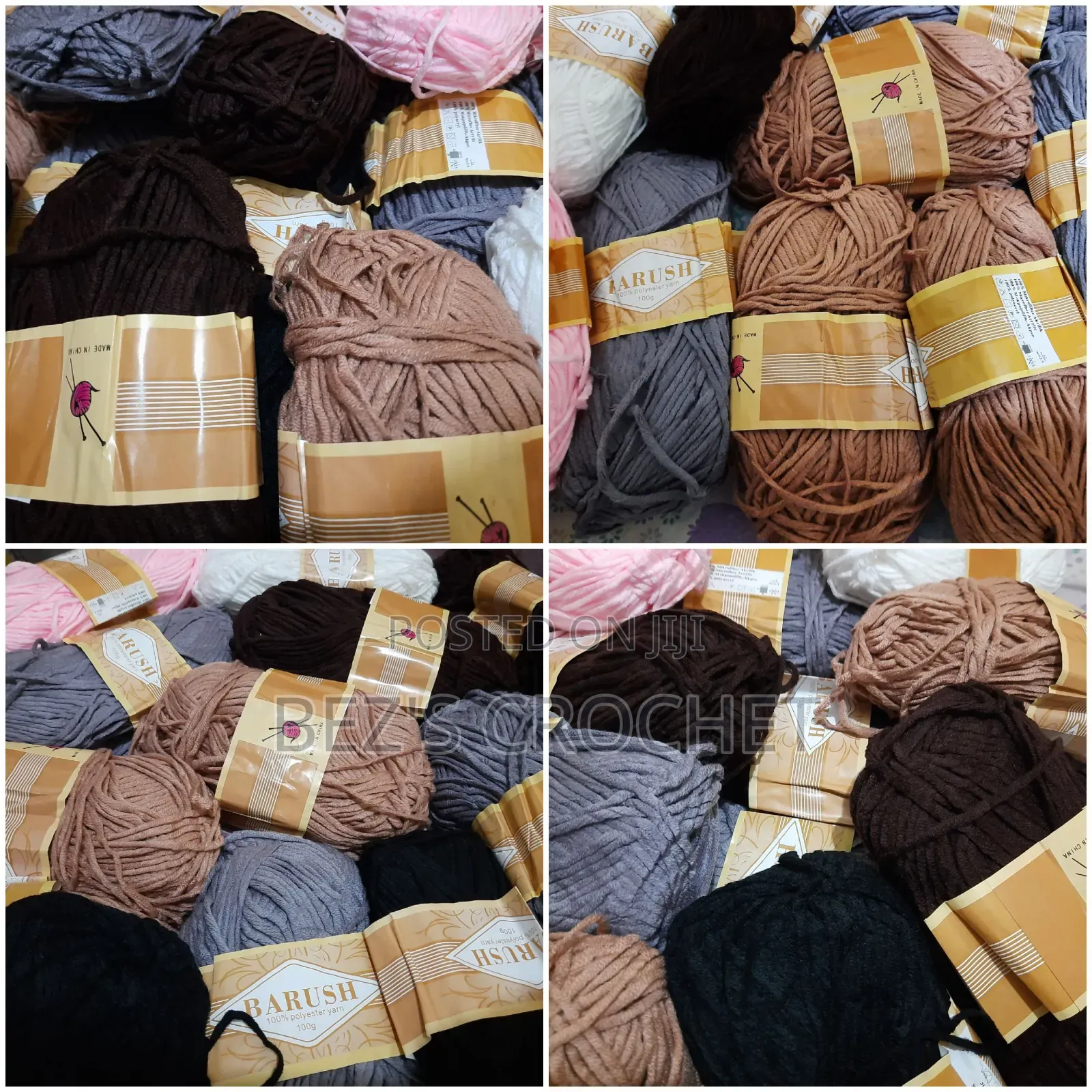 የማይነጫጩ የሹራብ ክሮች