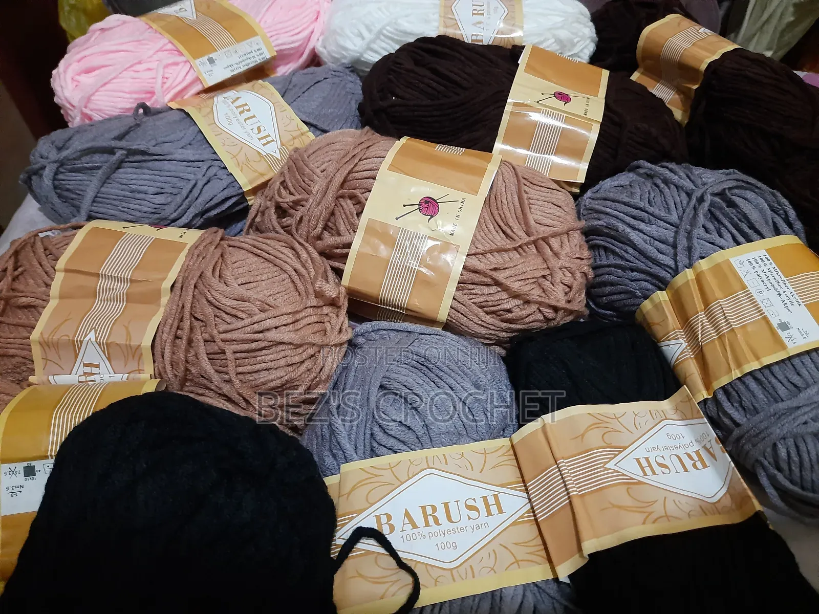 የማይነጫጩ የሹራብ ክሮች