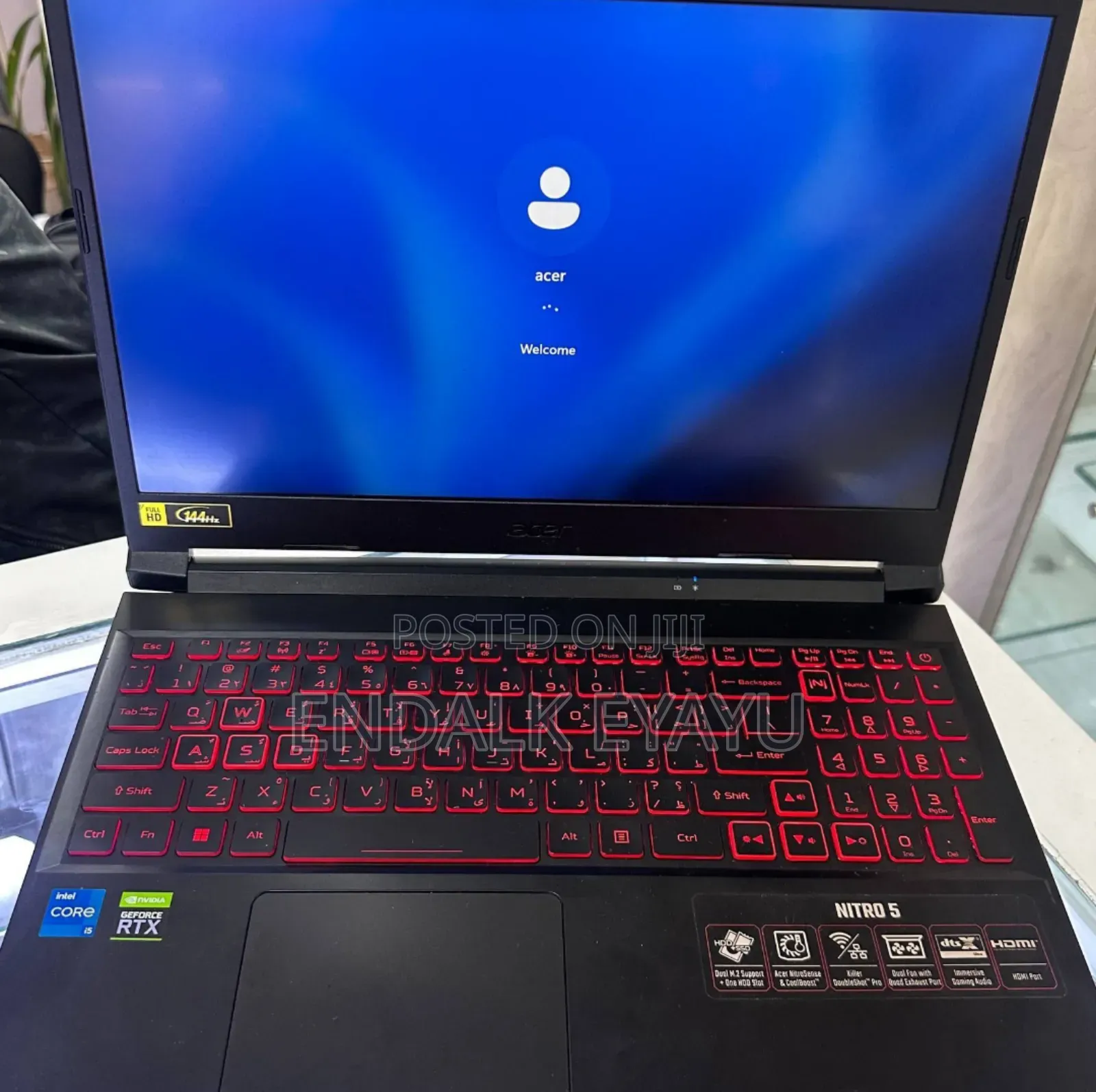 New Laptop Acer Predator 15 16GB Intel Core I5 SSD 512GB