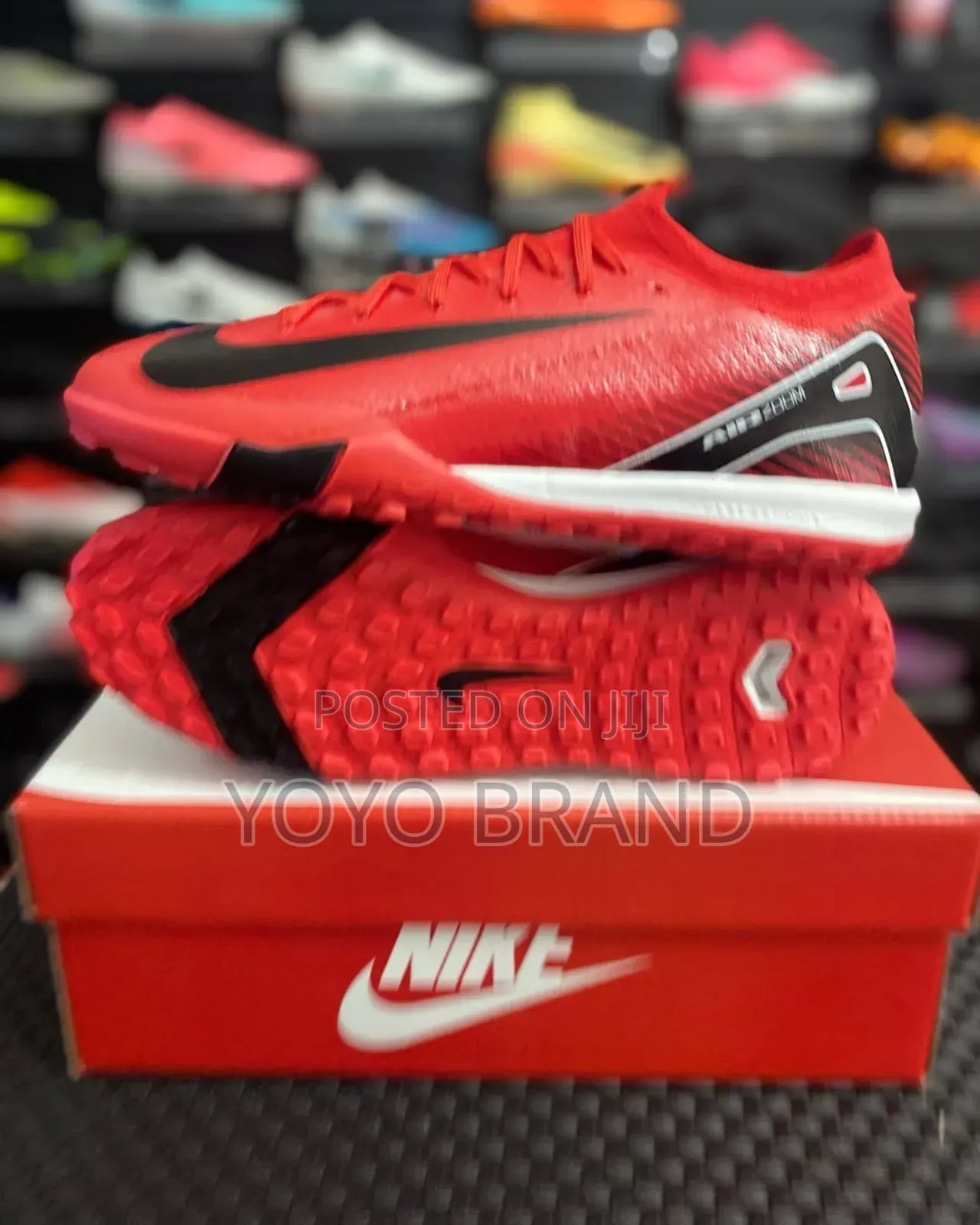 Nike Air Zoom Mercurial Vapor 16 Elite Tf Red Soccer Cleats