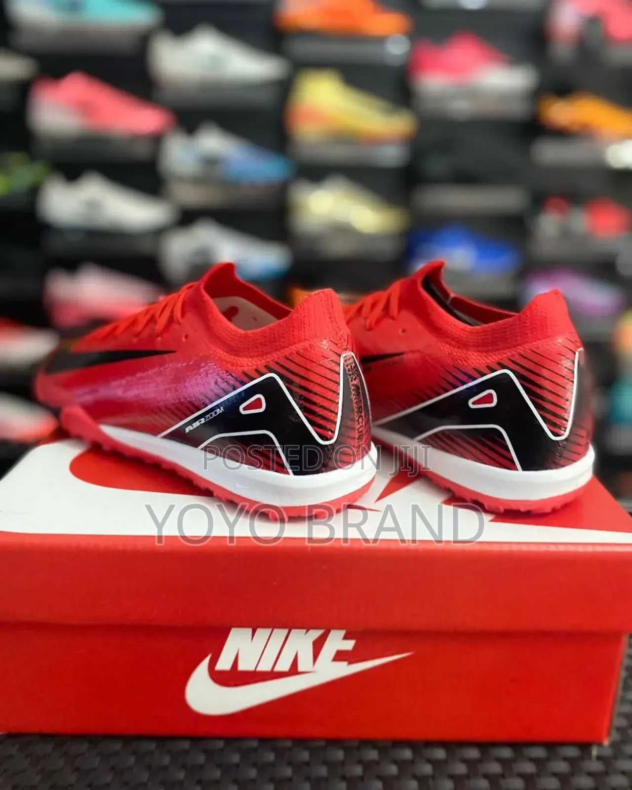 Nike Air Zoom Mercurial Vapor 16 Elite Tf Red Soccer Cleats