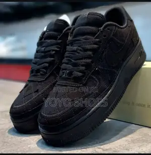 Nike Air Force 1 Low Billie Eilish Black Fashion Shoes