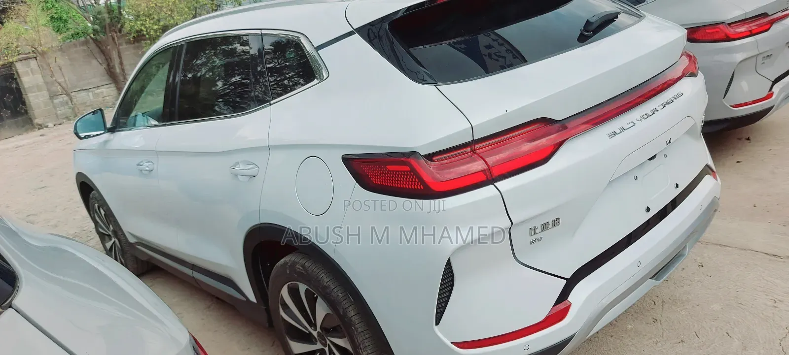 New BYD Song Plus 2024 White