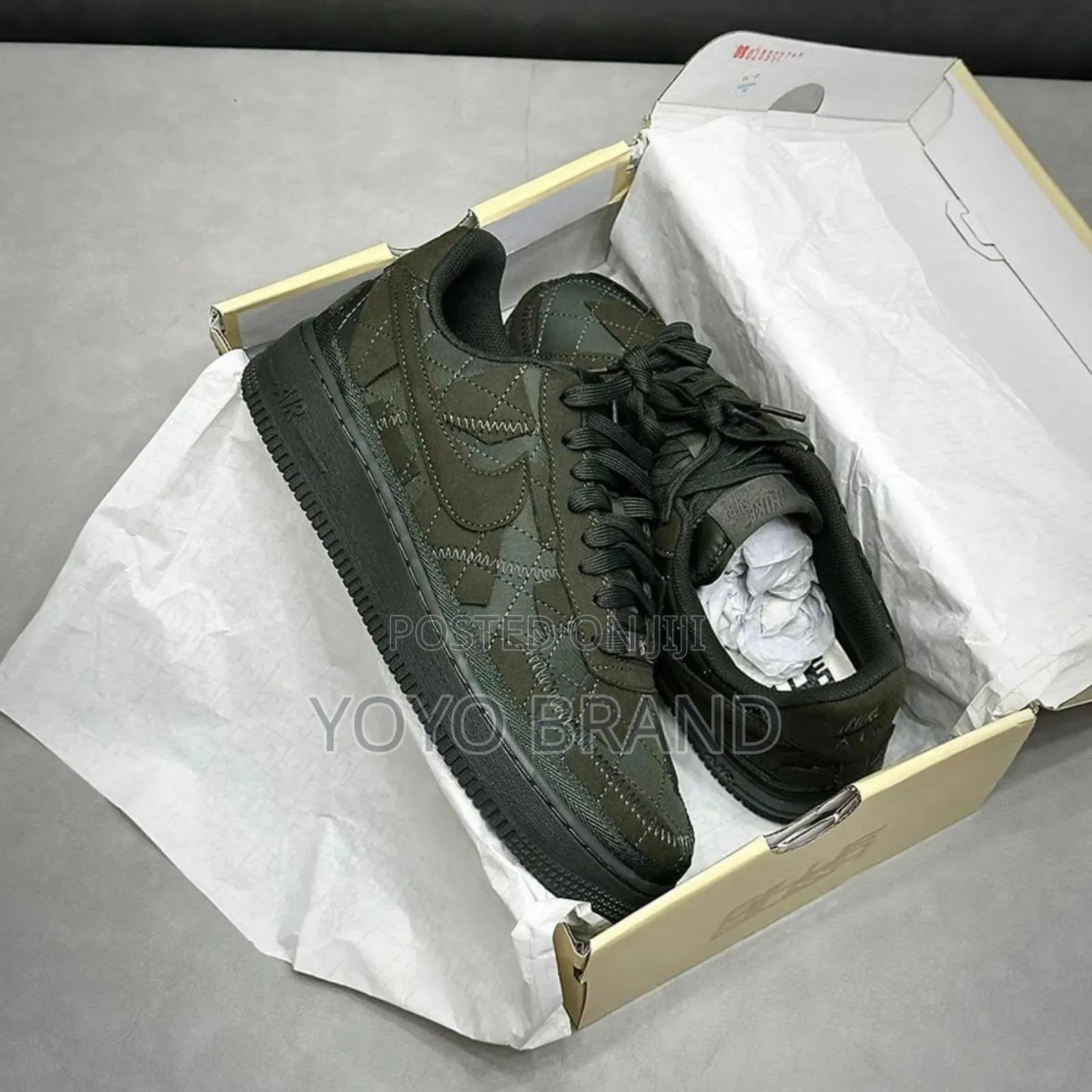 Nike Air Force 1 Low Billie Eilish Green Fashion Sneaker