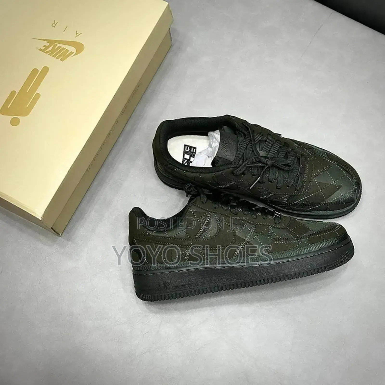 Nike Air Force 1 Low Billie Eilish Green Fashion Sneaker