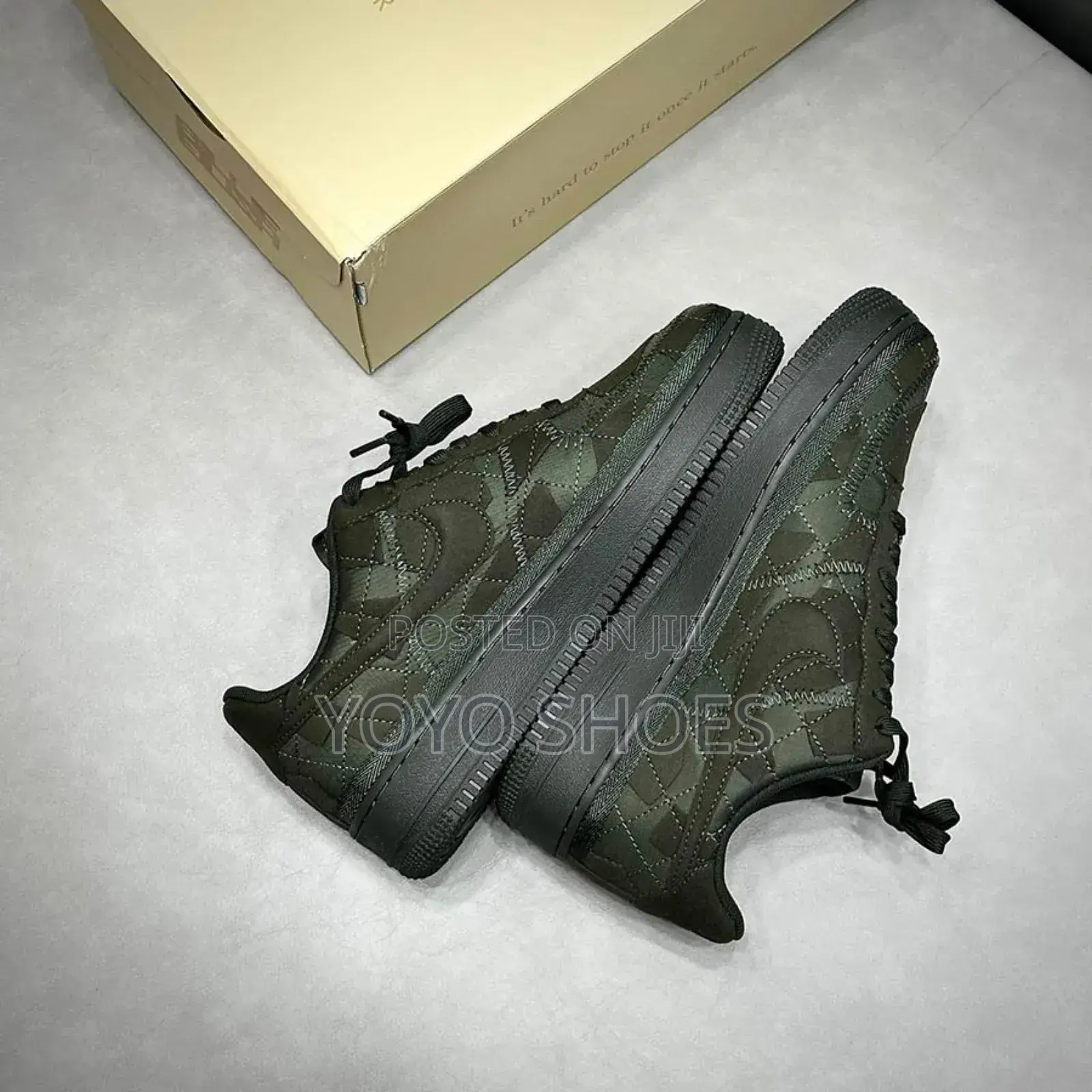 Nike Air Force 1 Low Billie Eilish Green Fashion Sneaker