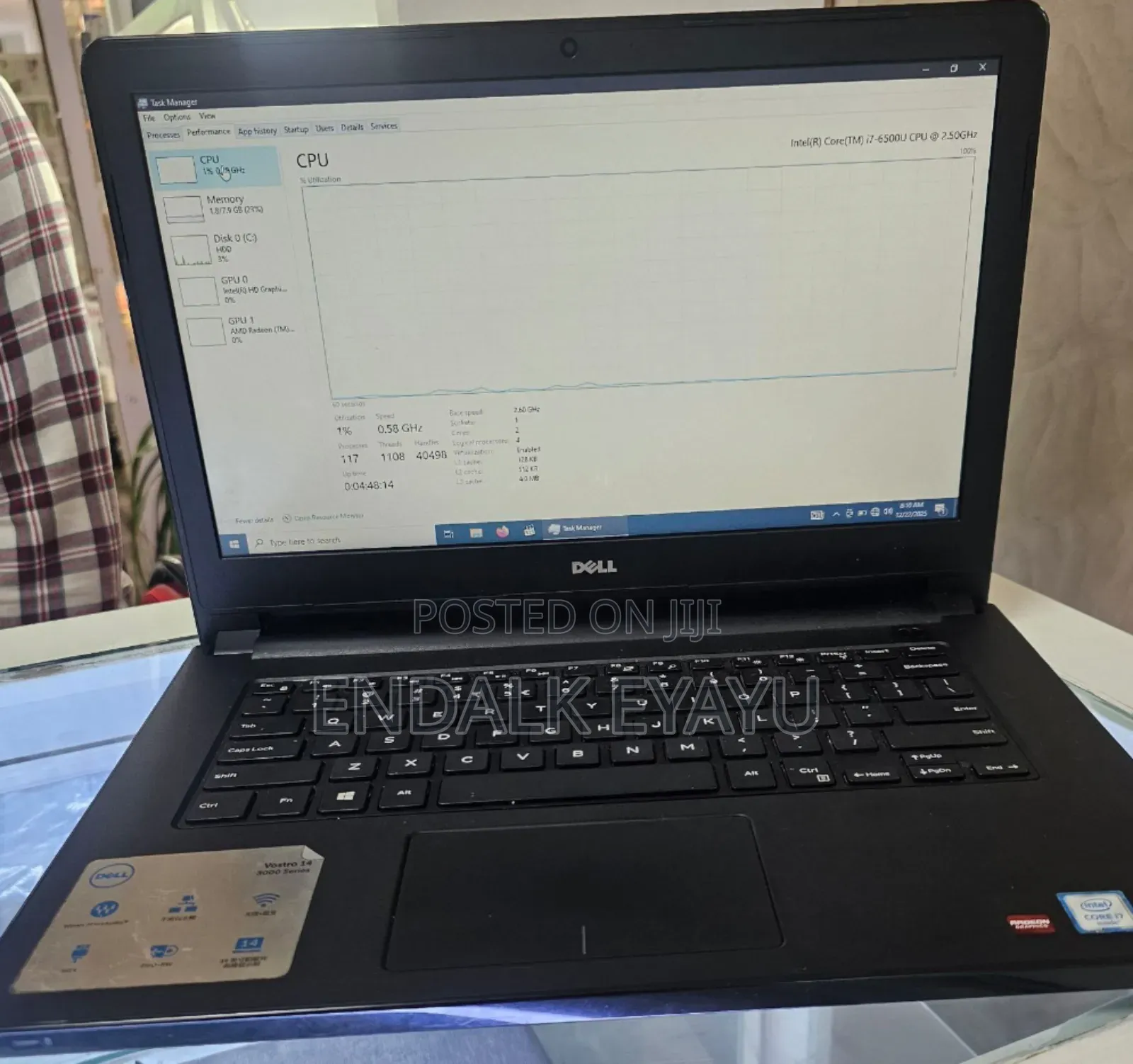 New Laptop Dell Vostro 14 5480 8GB Intel Core I7 HDD 1T