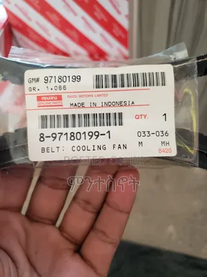 Isuzu Cooling Fan Belt (Original)