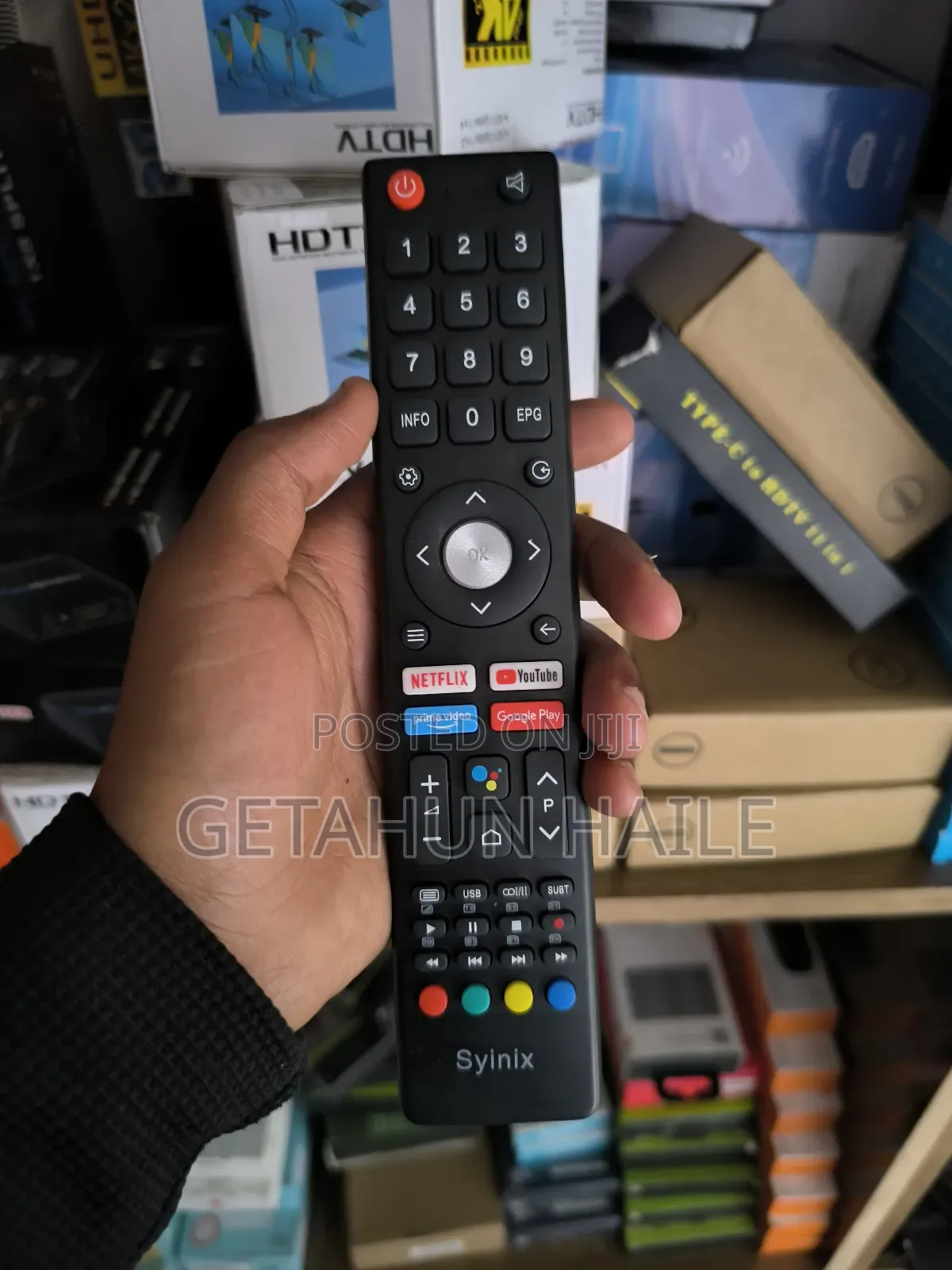 Syinix Smart Tv Remote