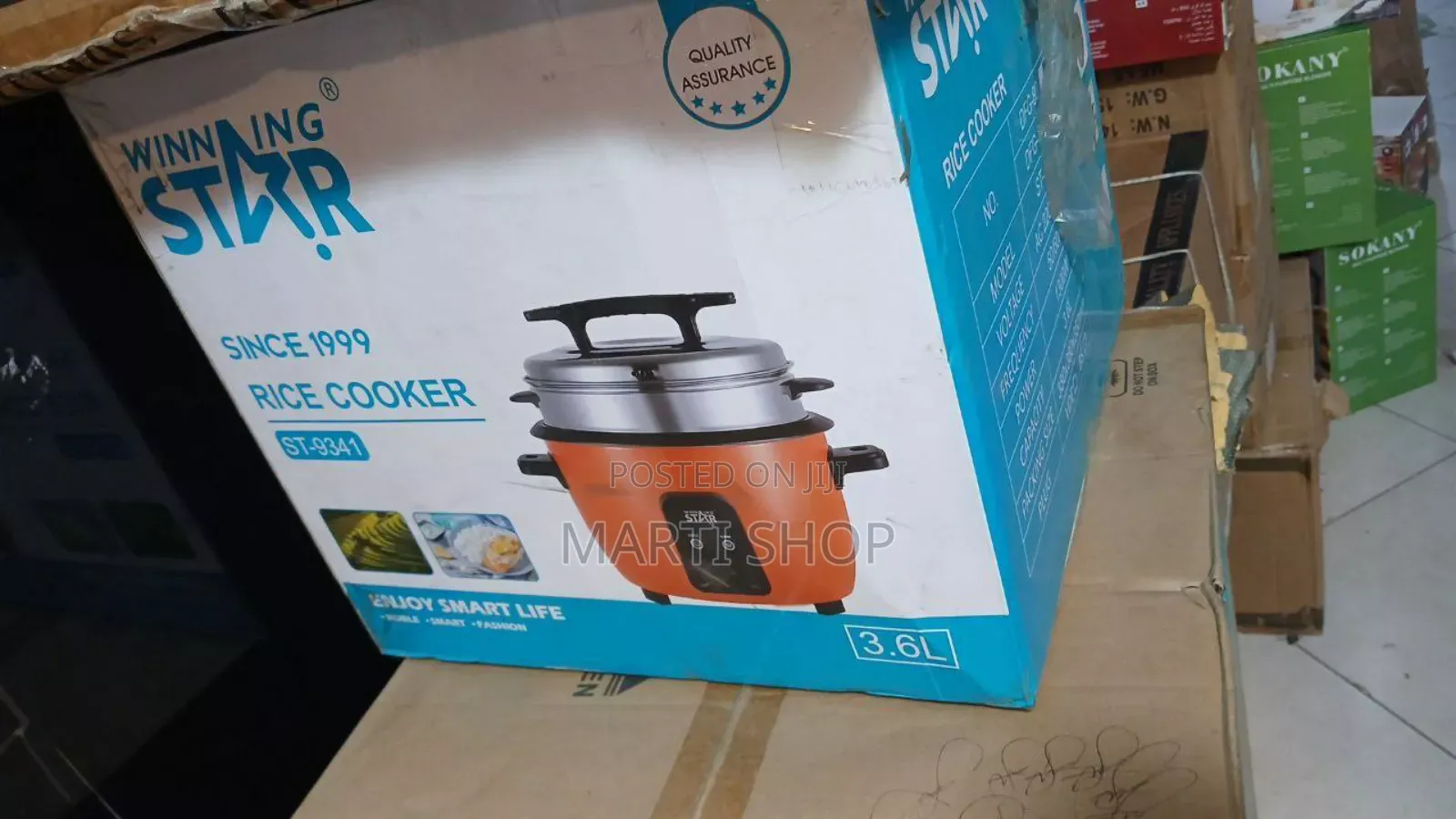 Winning Star 3.6 and 2.2 Electric Cooker