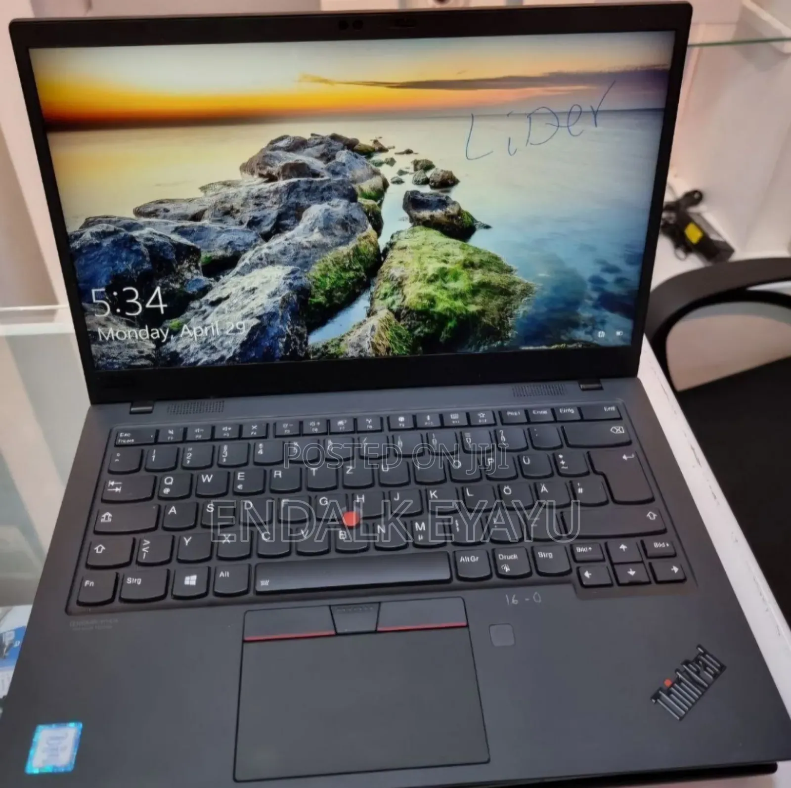 New Laptop Lenovo ThinkPad X1 Carbon 16GB Intel Core I7 SSD 512GB