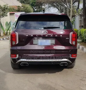 Hyundai Palisade SEL 2022 Burgundy