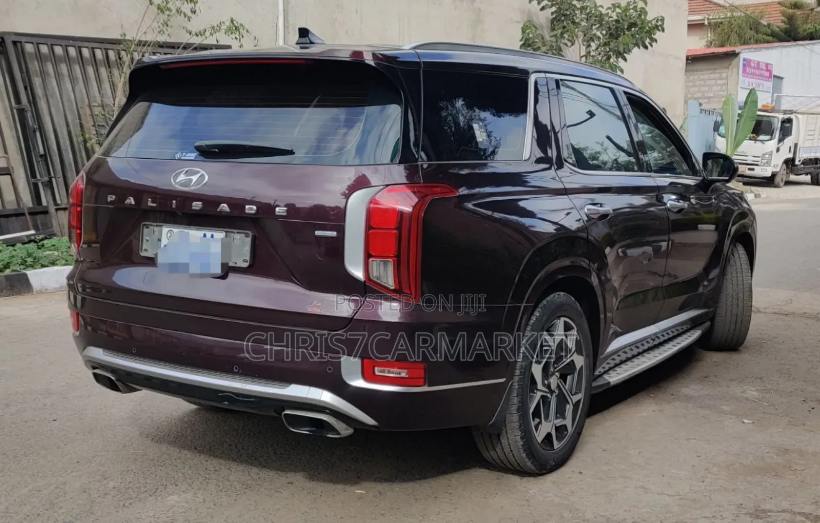 Hyundai Palisade SEL 2022 Burgundy