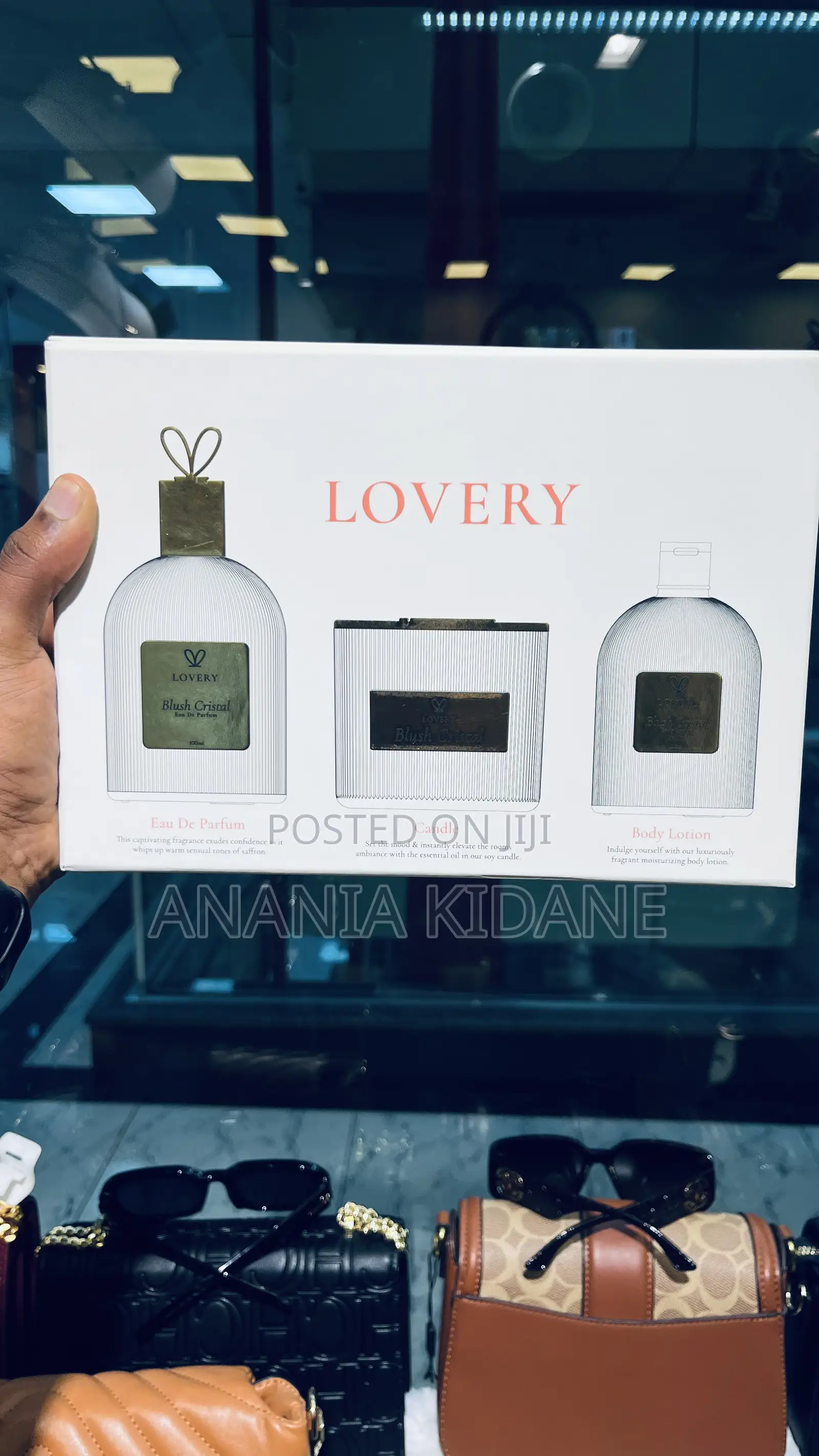 Full Set Lovery Blush Crystal Made in Usa