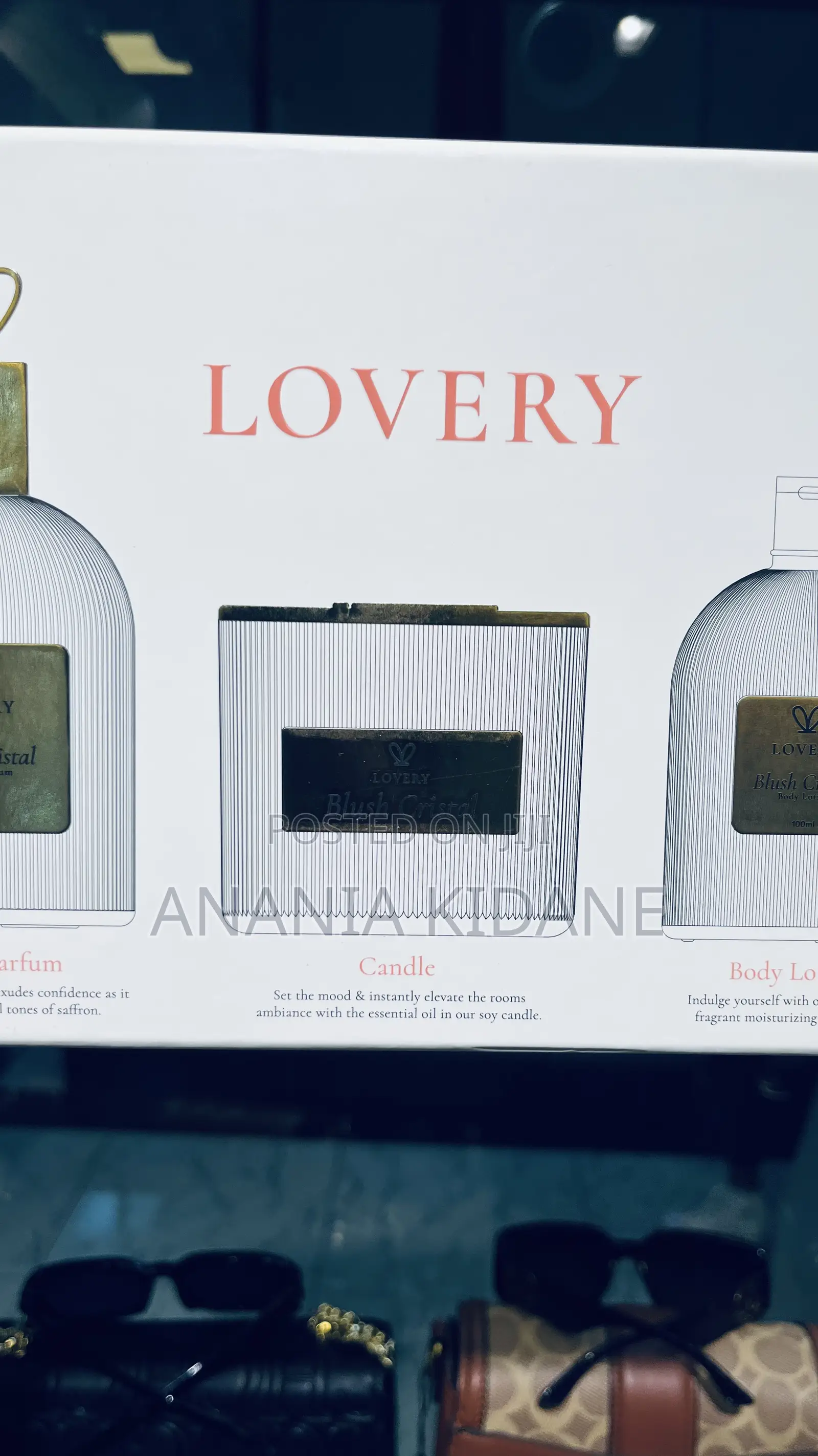 Full Set Lovery Blush Crystal Made in Usa