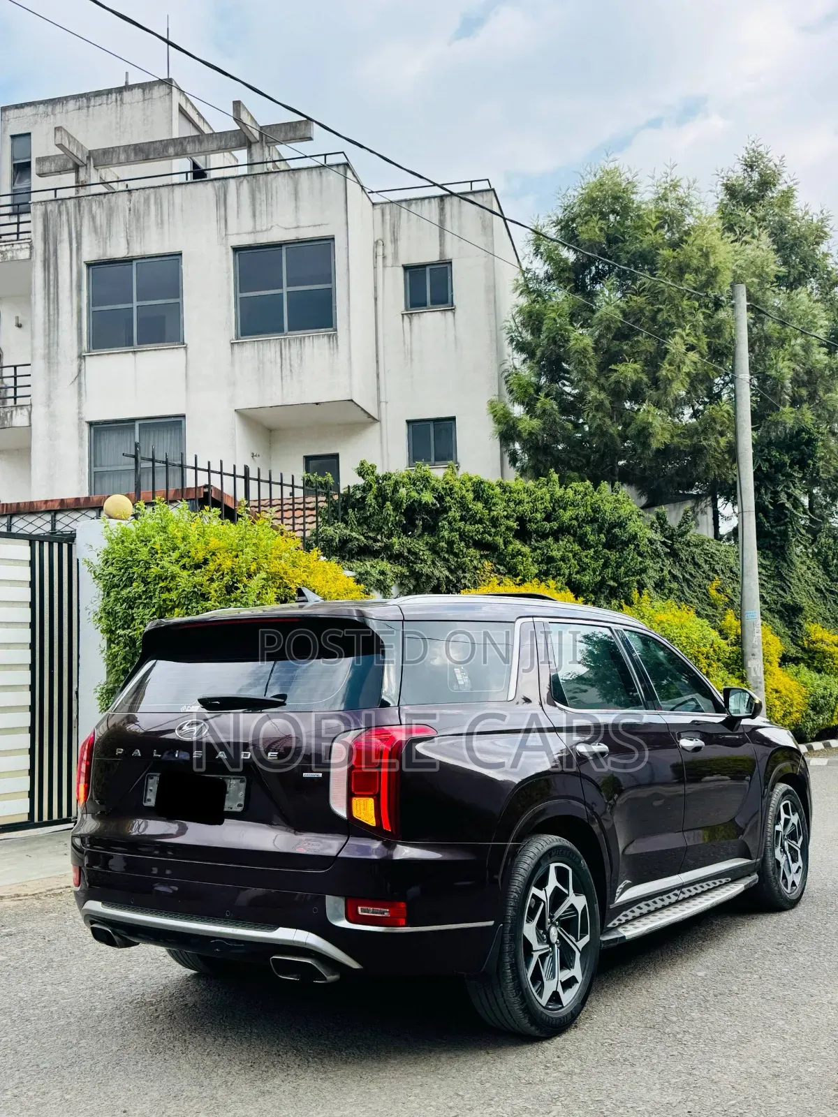 Hyundai Palisade 2022 Burgundy