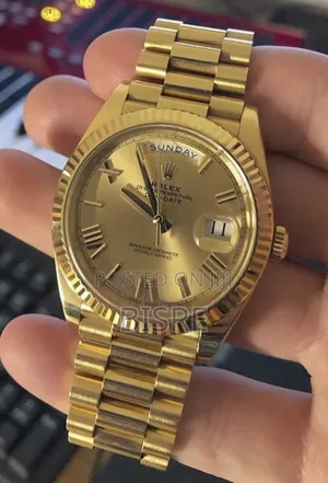 Rolex Watch Golden