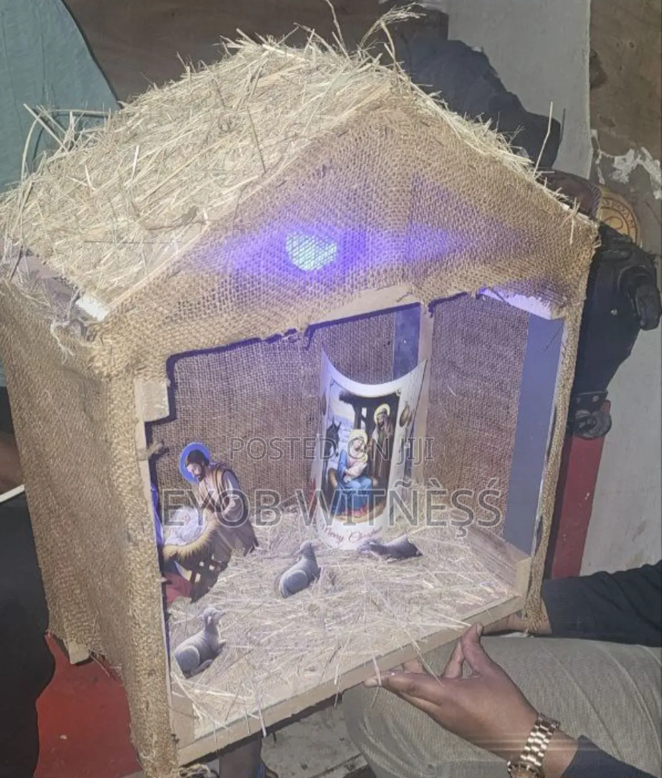 ግርግም ለገና በዓል የተዘጋጀ ከፈለጉ ይደውሉ