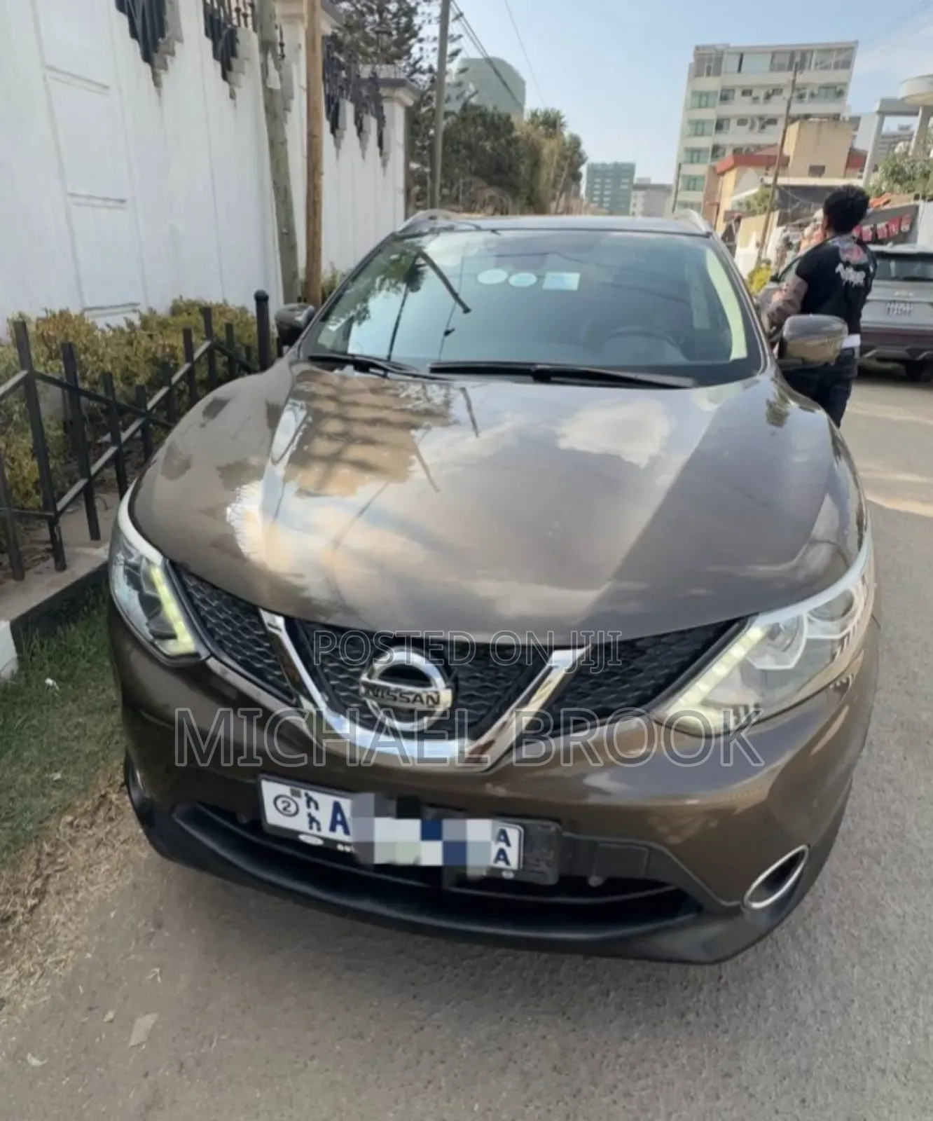 Nissan Qashqai 2017 Brown