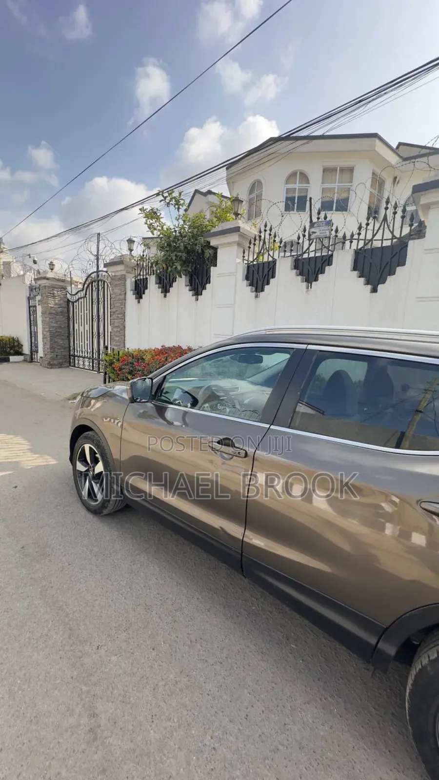 Nissan Qashqai 2017 Brown