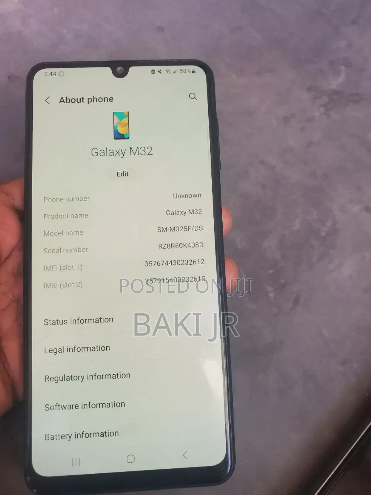 Samsung Galaxy M32 128 GB Blue