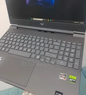New Laptop HP Victus 15 16GB AMD Ryzen 7 SSD 512GB