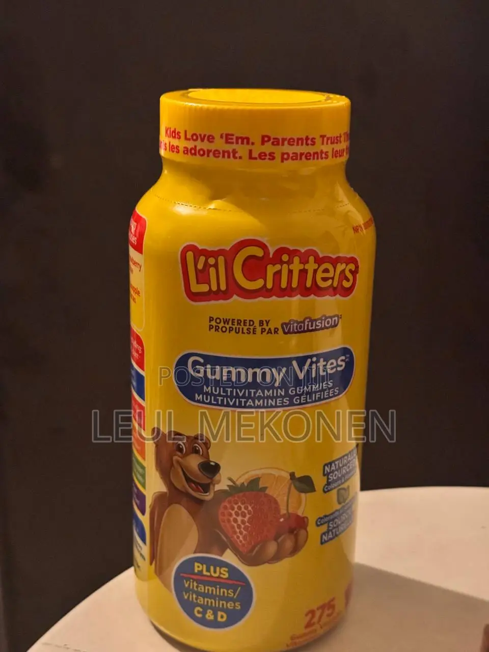 l'Il Critters Gummy Vites Multivitamin Gummies for Children.
