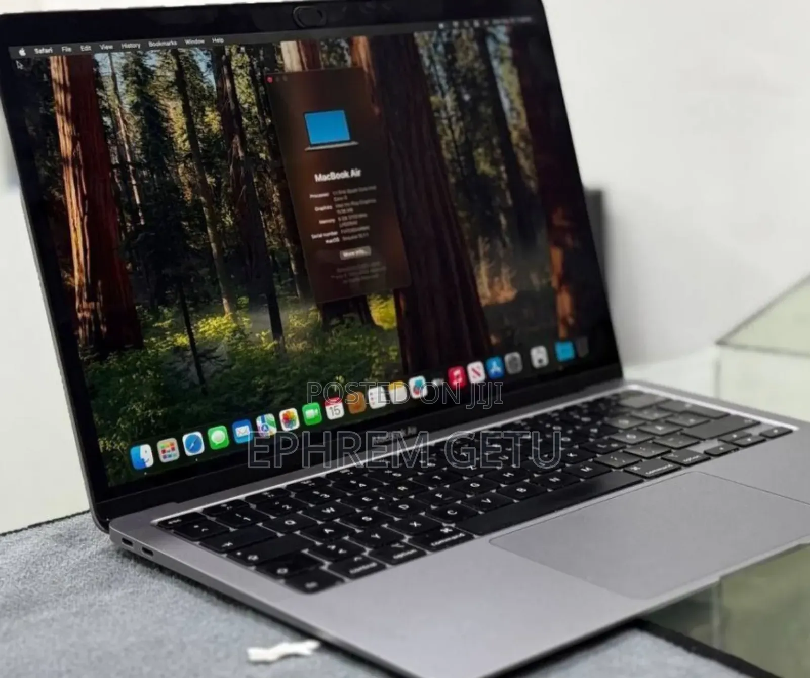 New Laptop Apple MacBook Air 2020 8GB Intel Core I3 SSD 256GB