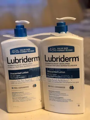 Lubriderm Daily Moisture Unscented Lotion.