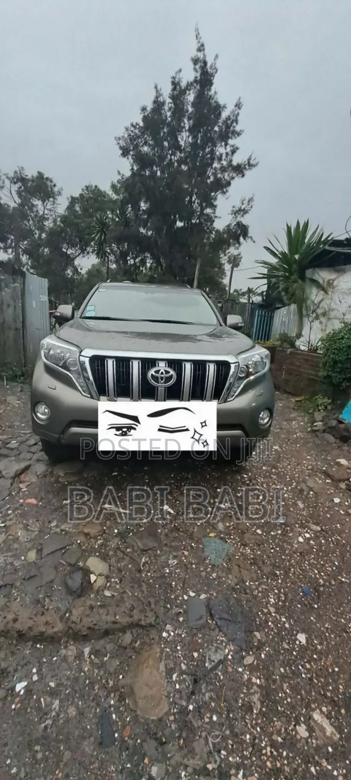 Toyota Land Cruiser Prado 2016 Gray