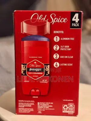 Old Spice Swagger Aluminum-Free Deodorant Sticks.