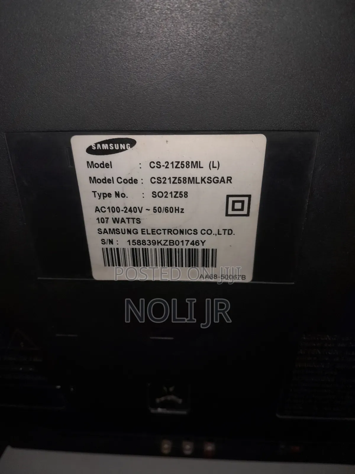 Samsung Slimfit CRT Tv