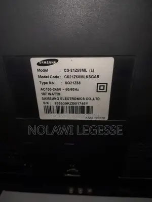 Samsung Slimfit CRT Tv