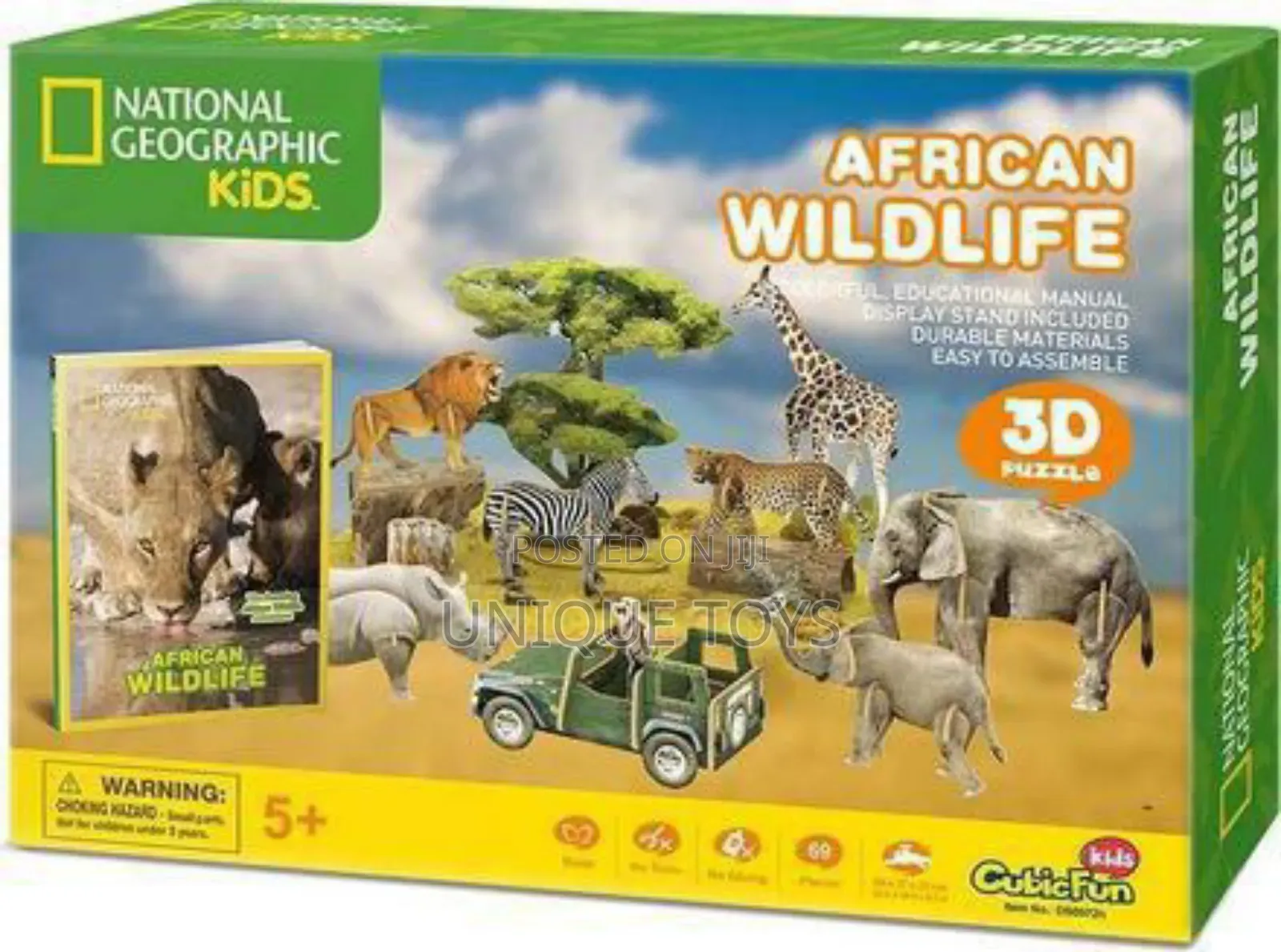 National Geographic 3d Puzzles – African Wildlife
