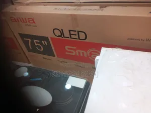 Aiwa 75inch Tv New Arrival 20 25 Qled Uhd ፍሬምለስ እስክሪኝ