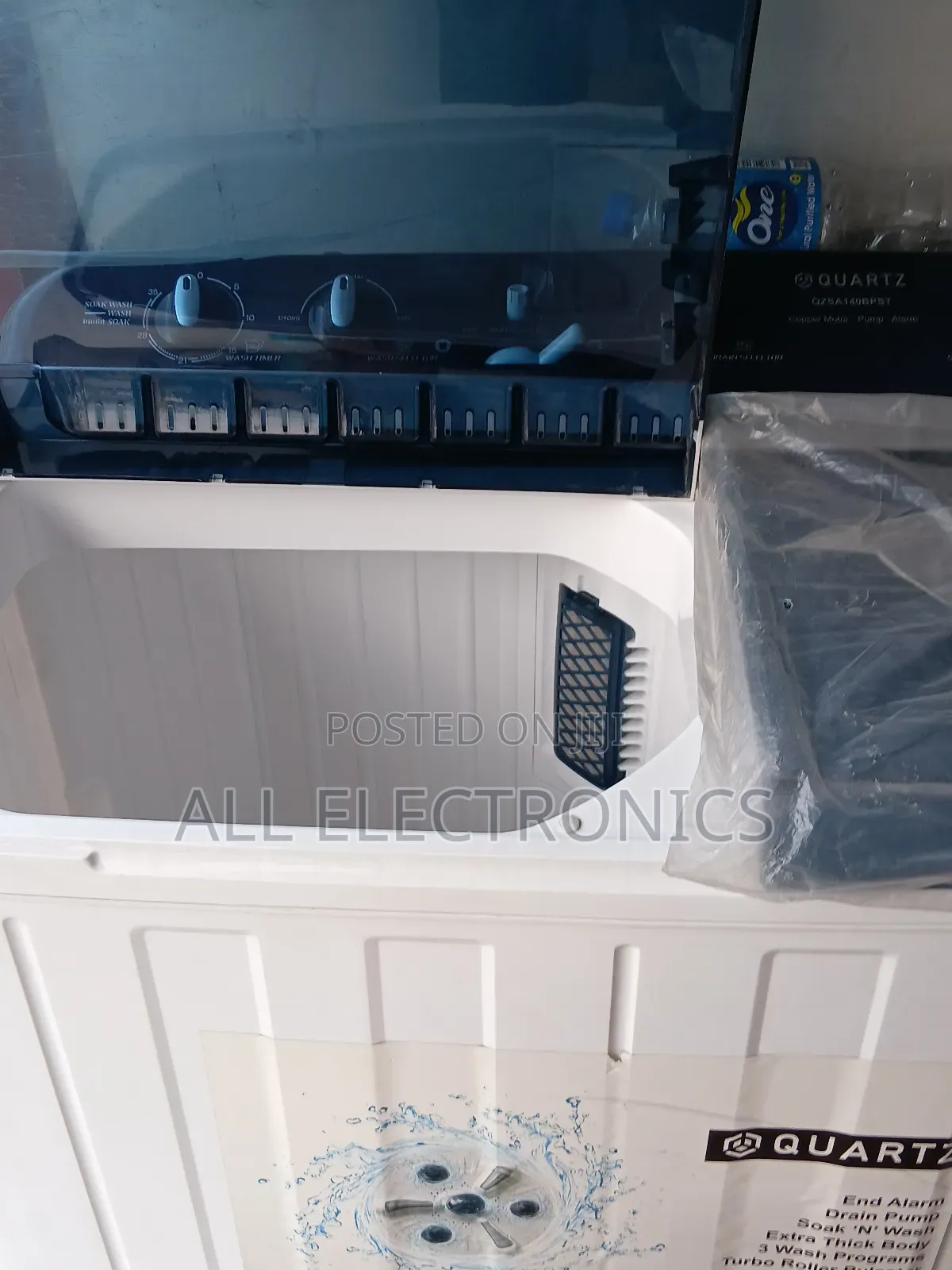 ኳርትዝ ባለ ሶስት ሞተር ማጠቢያ ማሽን