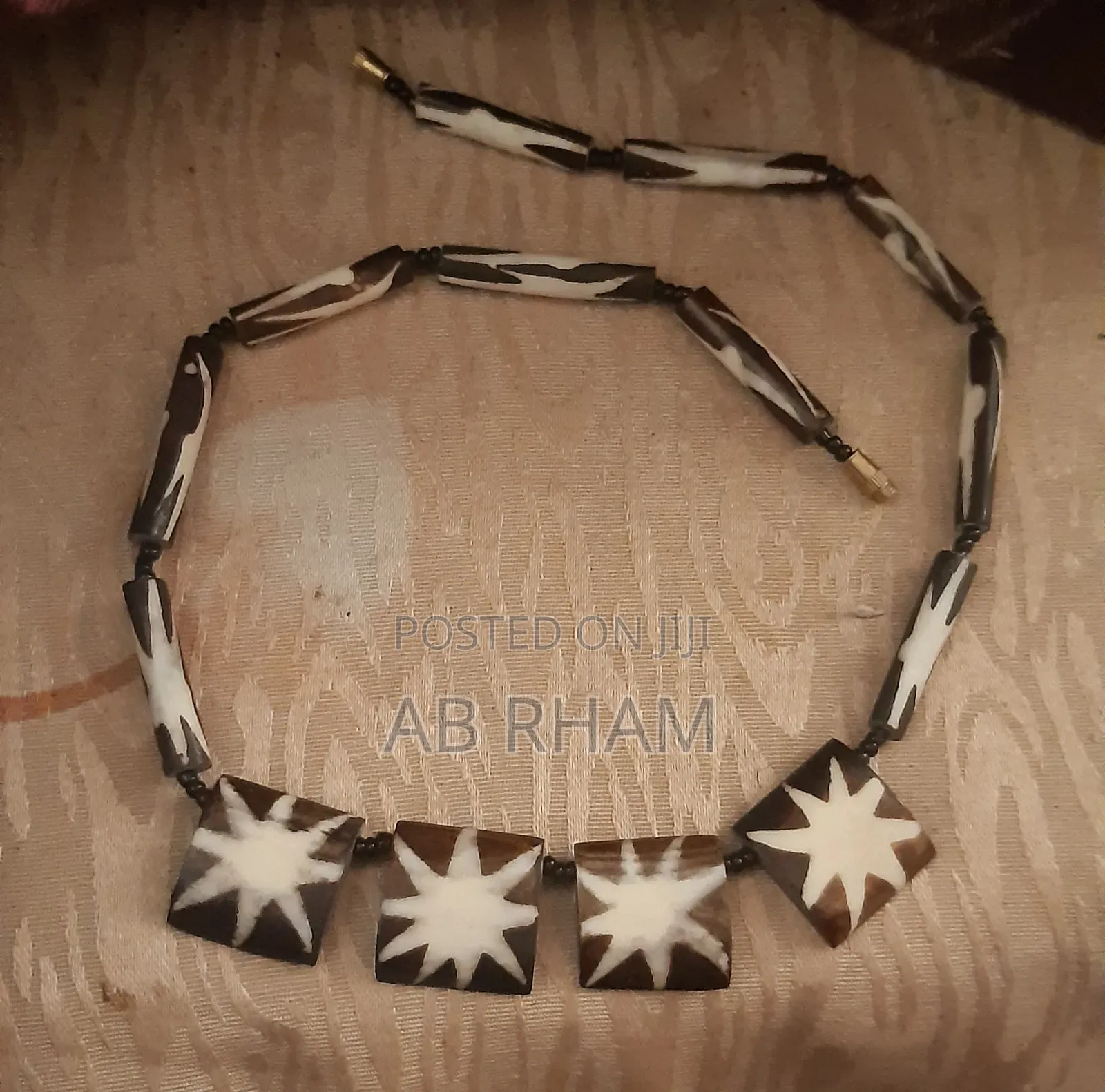 Handmade African Ethnic Jewelry Set – Necklace Bracelet