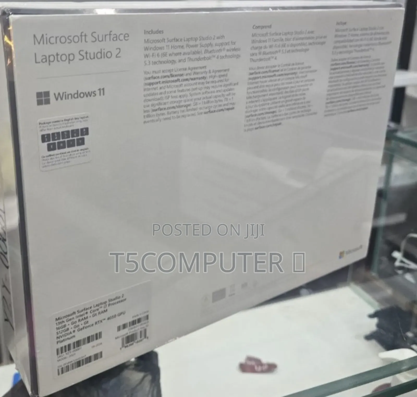 New Microsoft Surface Laptop Studio 2 16GB Intel Core I7 SSD 512GB