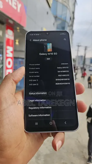 New Samsung Galaxy M16 128 GB Gray