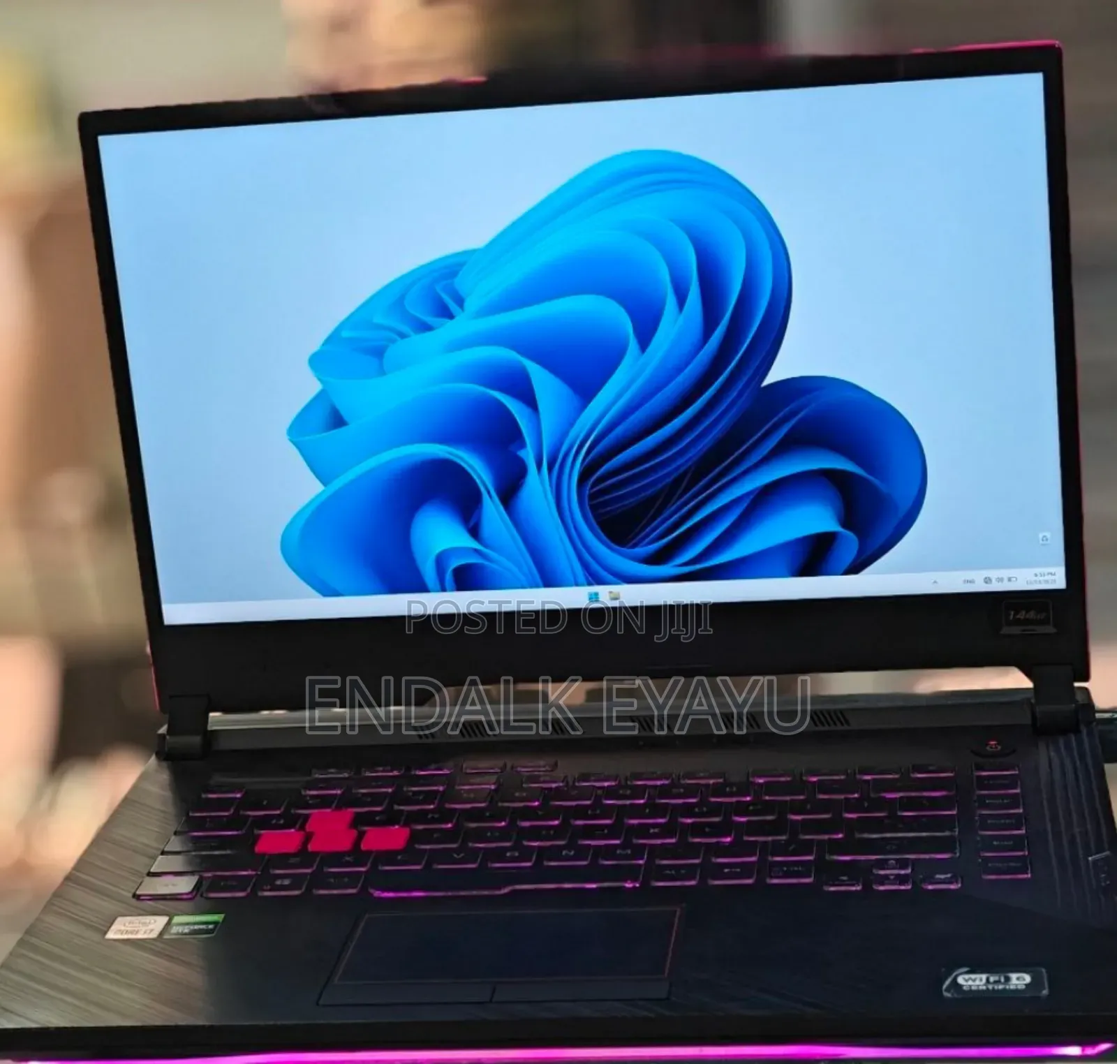 New Laptop Asus ROG Strix G15 G512 32GB Intel Core I7 SSD 512GB