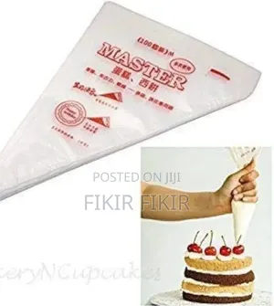 100 Pcs Cream Piping Bags