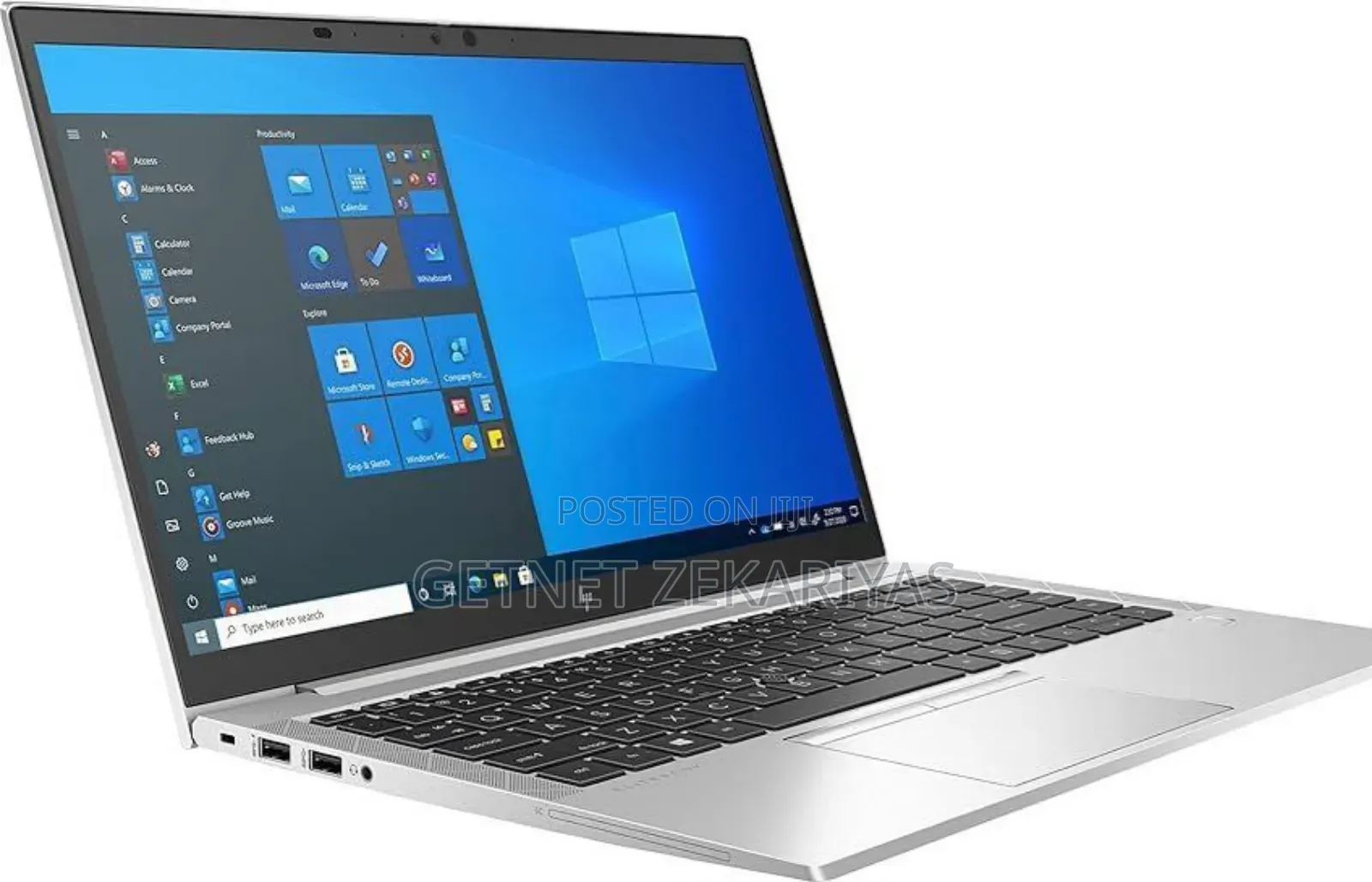 New Laptop HP EliteBook 845 G8 16GB AMD Ryzen 5 SSD 512GB