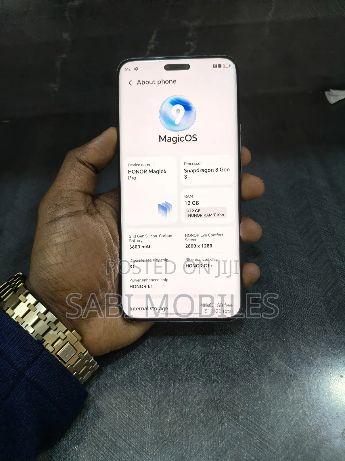 Honor Magic6 Pro 512 GB Black