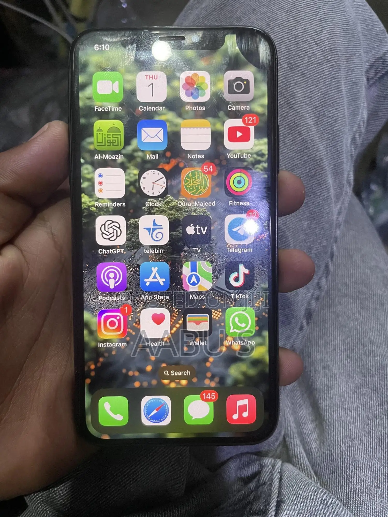 Apple iPhone X 64 GB Black