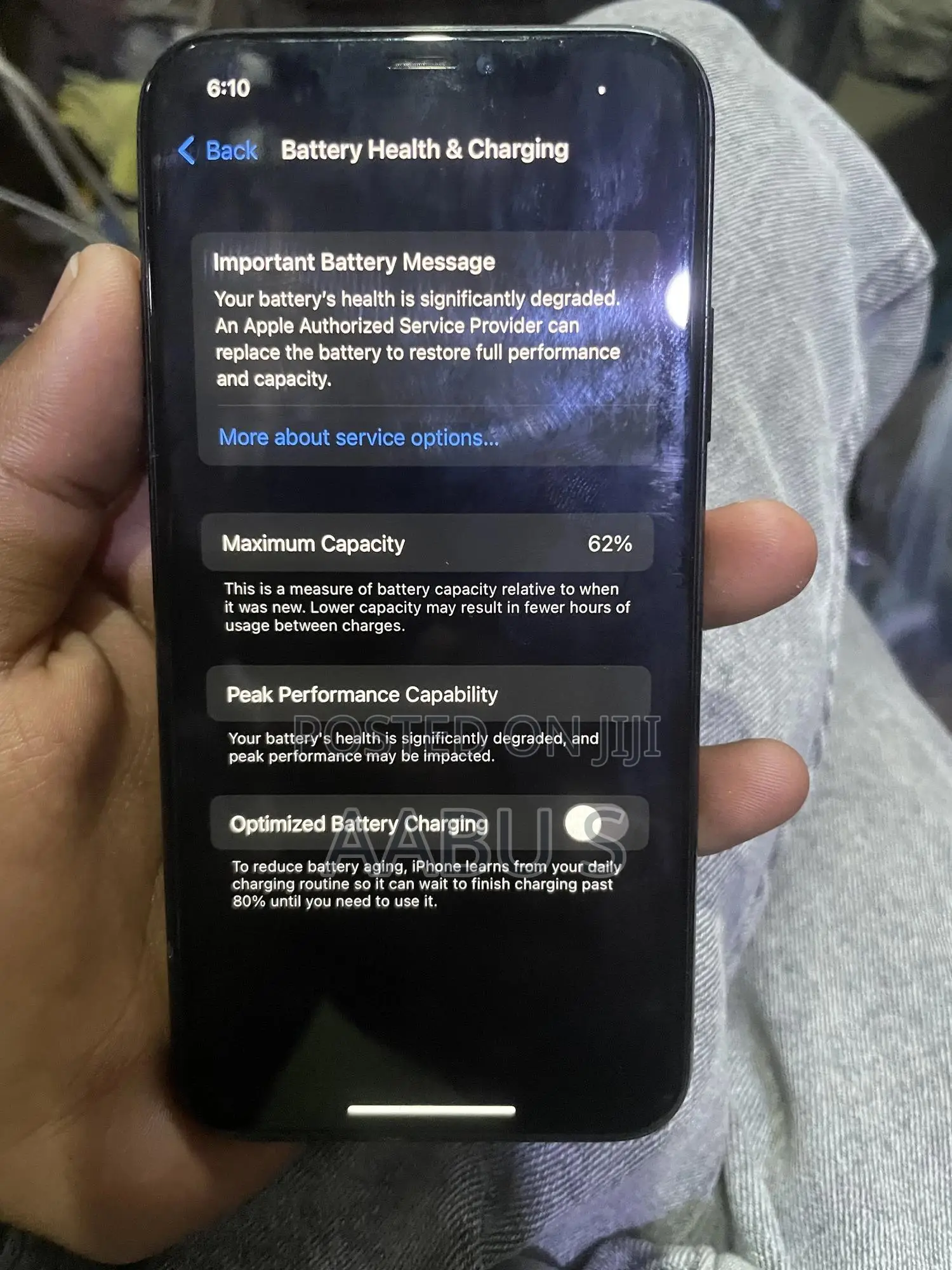 Apple iPhone X 64 GB Black