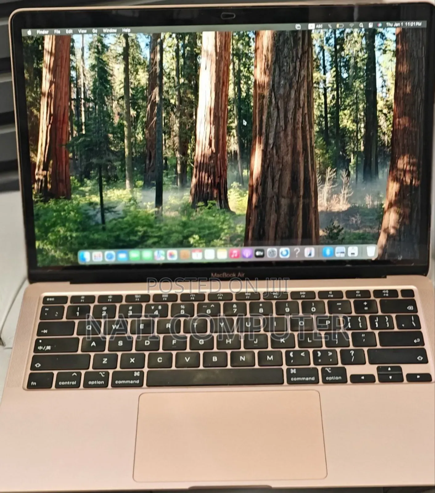 New Laptop Apple MacBook Air 2020 8GB Intel Core I3 SSD 256GB