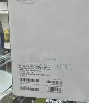 New Microsoft Surface Laptop Studio 2 16GB Intel Core I7 SSD 512GB