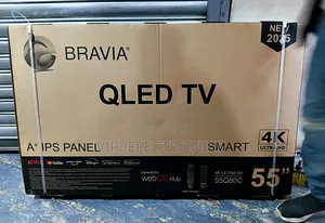 Bravia 55 Inch Tv Smart (Ultrahd) Qled Webos New 2025 Original Tv